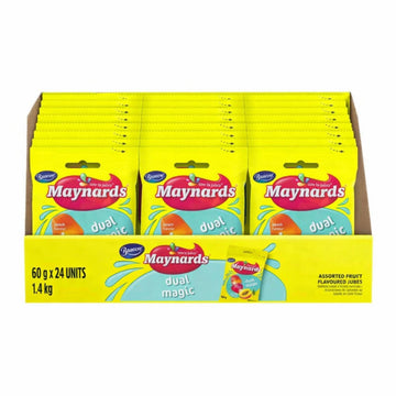 Maynards Dual Magic Jelly Sweets Box (24 x 60 g)