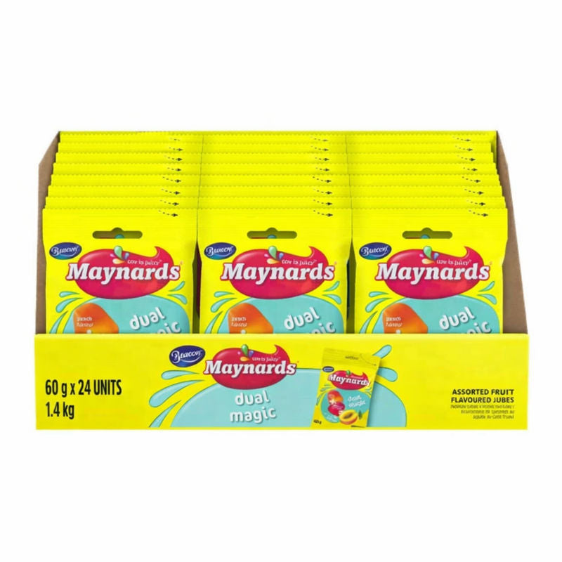 Maynards Dual Magic Jelly Sweets Box (24 x 60 g)