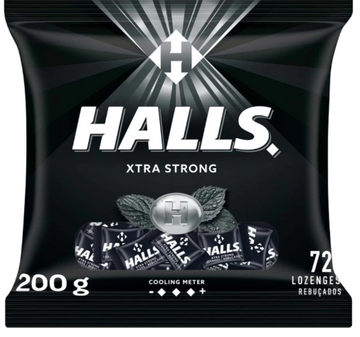 Halls Lozenges Bag Menthol  - Pack of 1 x 200 g