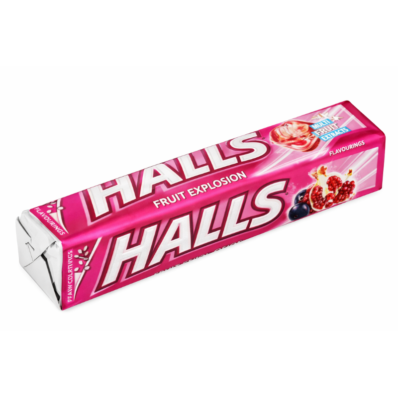Halls Fruit Explosion Box (18 x 33.5 g)