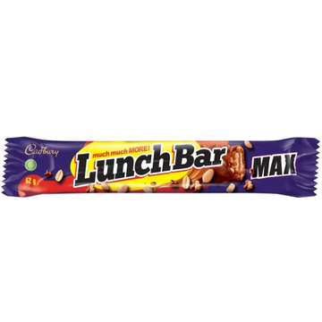 Cadbury Lunch Bar Max Milk Chocolate Bars (30 x 62 g)