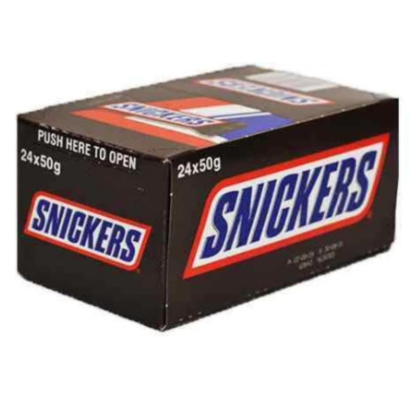 SNICKERS Chocolate Milk Chocolate Bars (24 x 50 g)