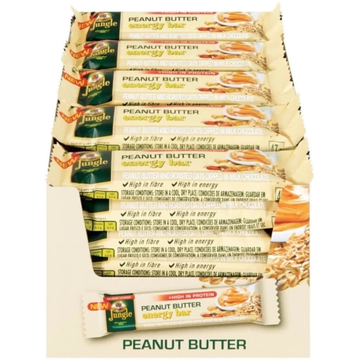 Jungle Energy Bar Peanut Butter Nougat Bars (30 x 40 g)