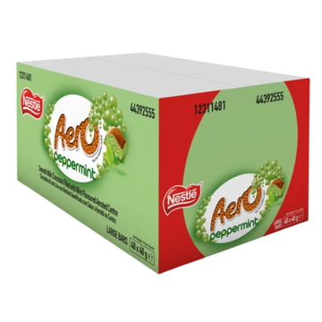 Nestlé Aero Peppermint Milk Chocolate Bar Milk Chocolate Bars (40 x 40 g)