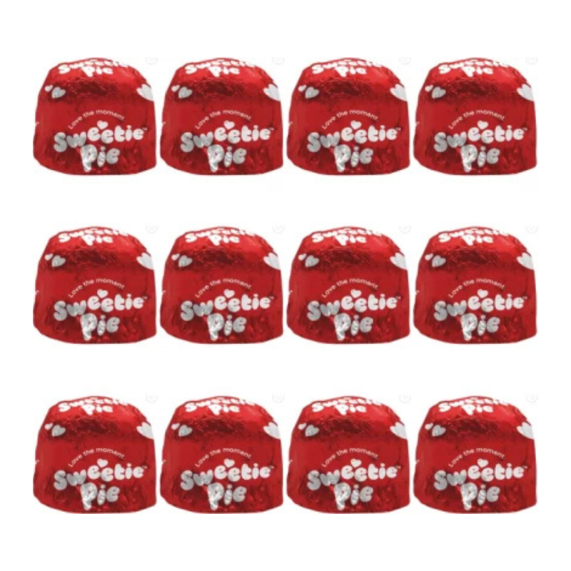 Sweetie Pie Vanilla Milk Chocolate Bars – 12 Pack Milk Chocolate Bars (12 x 25 g)