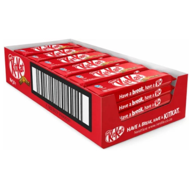 Nestle 2 Finger Milk Chocolate Bars – Milk Chocolate Slabs (24 x 20 g)