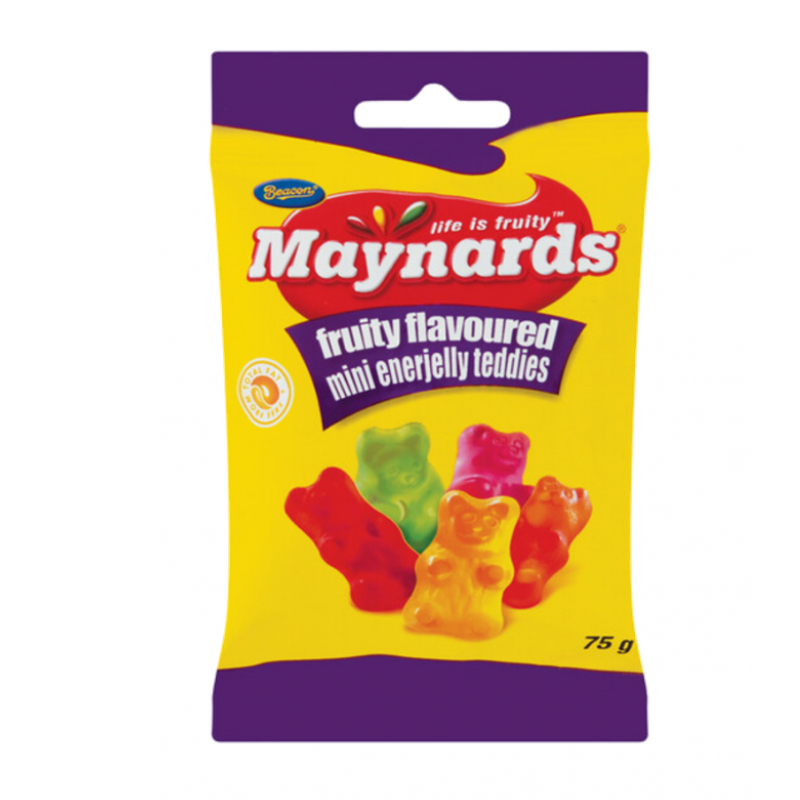 Maynards Enerjelly Teddies Carton (24 x 75 g)