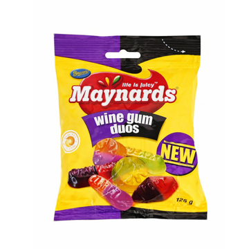 Maynards Wine Gum Duos Carton (24 x 60 g)