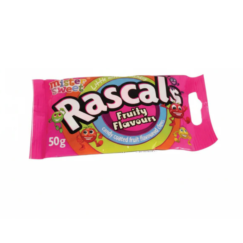 Mister Sweet Candy Rascals Fruity Box (24 x 50 g)