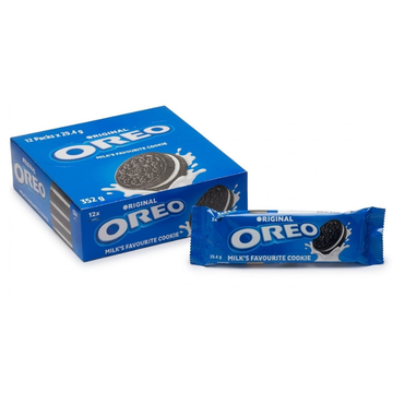 OREO Original Biscuits – 12 Pack (12 x 29.4g) Cookies (352 g, Pack of 12)