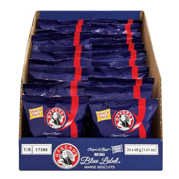BAKERS MINI MARIE BISCUITS (40 g, Pack of 24)
