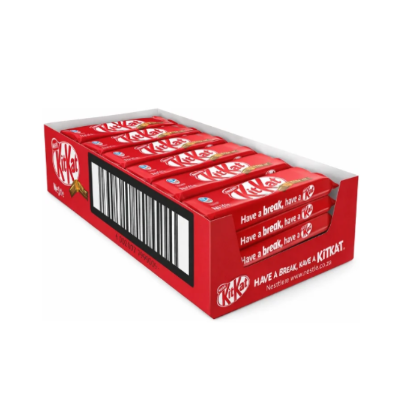 Nestlé Kit Kat 2 Finger Mini Chocolates - 24 Pack Milk Chocolate Bars (24 x 20 g)