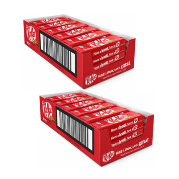 Nestlé 2 x Kit Kat 2 Finger Mini - Each Milk Chocolate Bars (24 x 20 g)